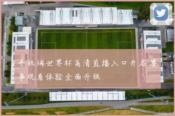 手机端世界杯高清直播入口开启 赛事观看体验全面升级